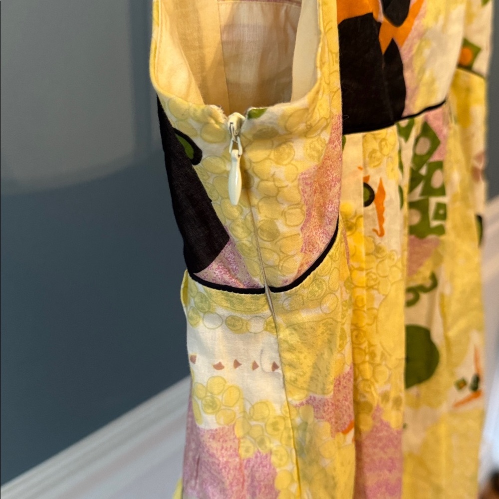 Vintage Catherine Malandrino Multicolor Patterned Blouse - Picture 4 of 4